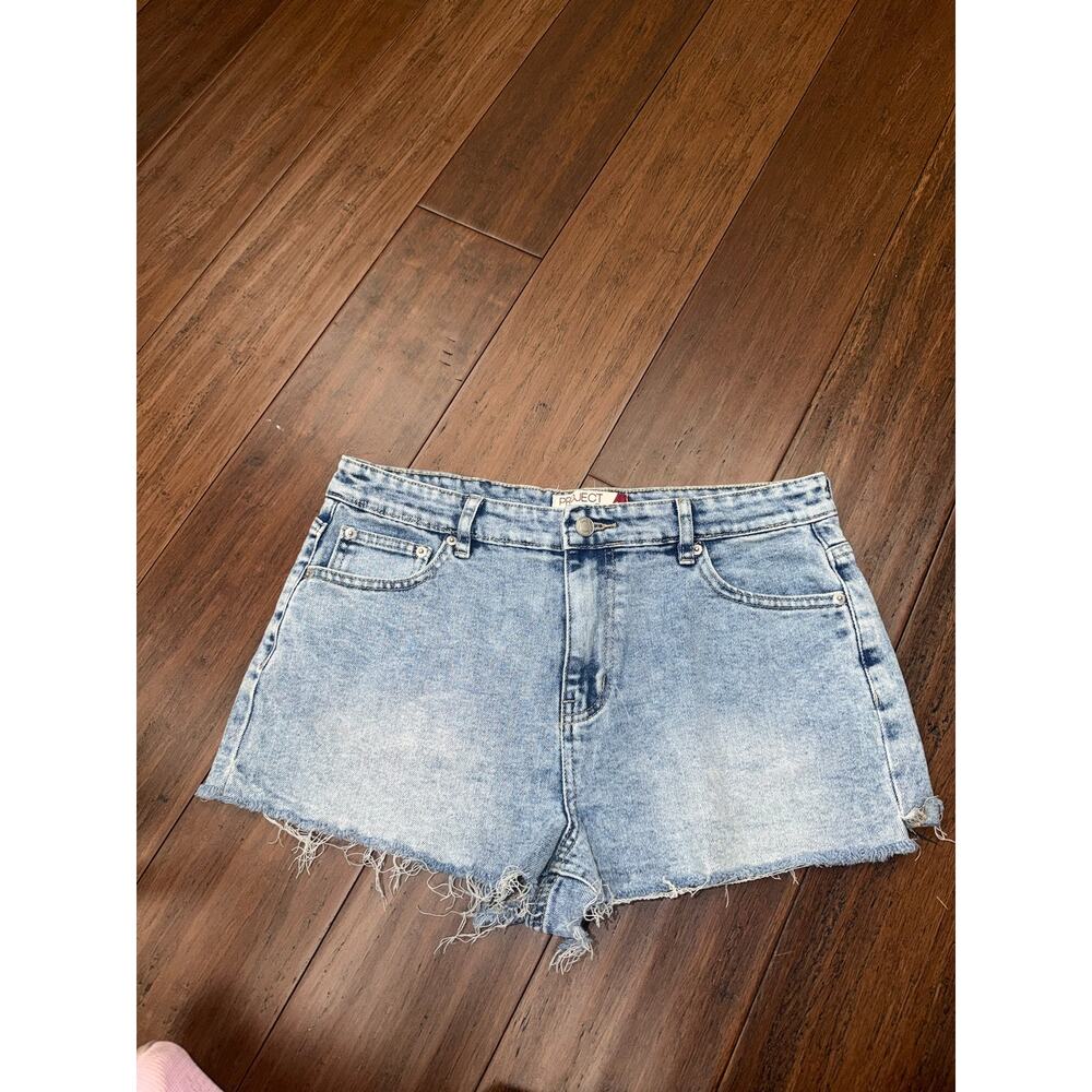 Project Rebel  Wash High Rise Cut Off Shorts 15
